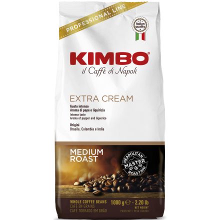 Kimbo Extra Cream szemes kávé (1kg)